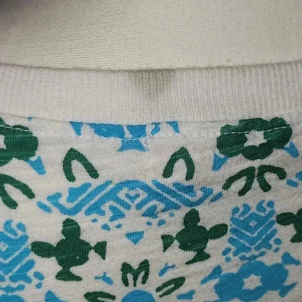 Fresh Produce 3/4 Sleeve Patterned Top Size Medium - Picture 5 of 8